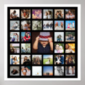 33 Fotovorlage Personalisiert, maßgeschneiderte Co Poster (Vorne)