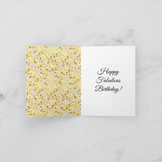 33. Geburtstag Karte (Innenseite)