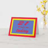 33 Geburtstag Karte (Gelbe Blume)