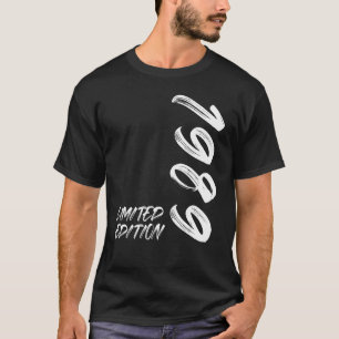 33. Geburtstag Ladys Mens 33 Jahre 1989 Geschenk 1 T-Shirt