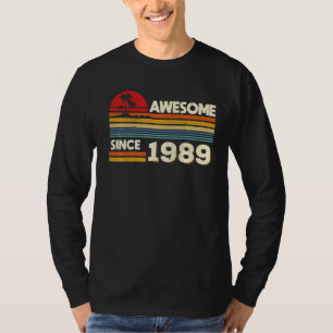 33. Geburtstag Phantastisch seit 1989 33 Jahre alt T-Shirt