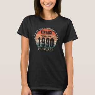 33. Geburtstag Phantastisch seit Februar 1990 33 J T-Shirt