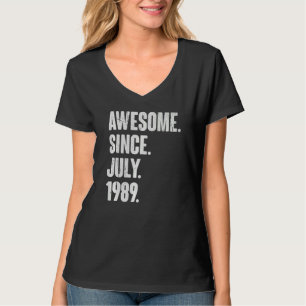33. Geburtstag Phantastisch seit Juli 1988 T-Shirt