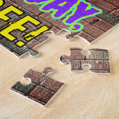 33. Geburtstag ~ Spaß, Urban Graffiti Inspiriert L Puzzle (Seite)