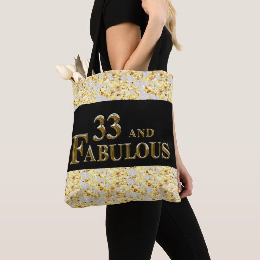 33. Geburtstag Tasche (Von Nahem)