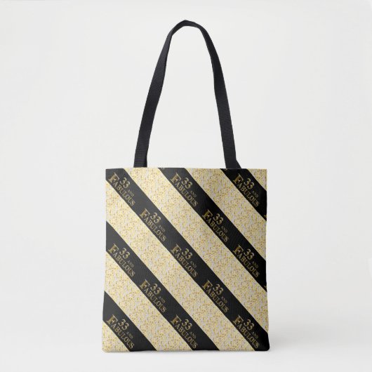 33. Geburtstag Tasche (Vorderseite)
