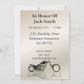 33. Geburtstagsfeier Einladung (Rückseite)