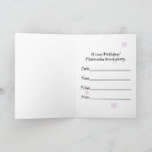 33. Geburtstagsfeier Einladung (Innenseite)