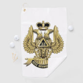 33 Grad Freemason Golfhandtuch (Insitu)