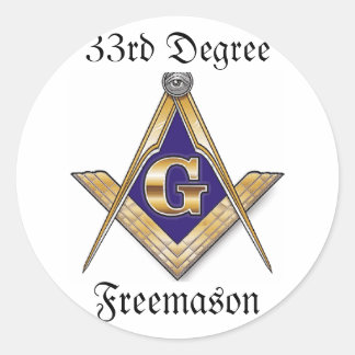 33. Grad Freemason Sticker