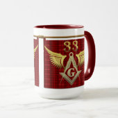 33. Grad-Freimaurer Tasse (VorderseiteRechts)