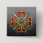 33. Grad: Generalinspektor Button (Vorderseite)