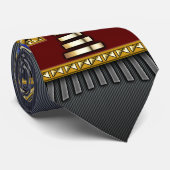 33. Grad: Generalinspektor Krawatte (Gerollt)