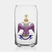 33-Grad-Hartglas Dosenglas (Rückseite)