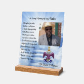 33 Grad Mason Memorial Foto Acrylschild (Winkel)