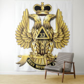 33 Grad Mason Tapestry Wandteppich (Beispiel)