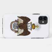 33. Grad-schottischer Ritus Brown Eagle Case-Mate iPhone Hülle (Rückseite (Horizontal))
