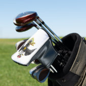 33. Grad Schottischer Ritus Schwarzer Adler Golf Headcover (In Situ)