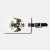 33. Grad-schottisches Ritus-Schwarzes Eagle Gepäckanhänger (Vorderseite horizontal)