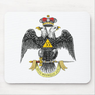 33. Grad-schottisches Ritus-Schwarzes Eagle Mousepad