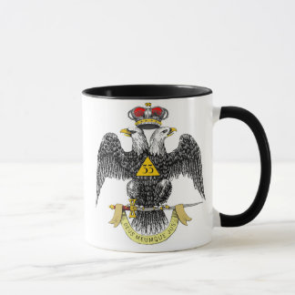 33. Grad-schottisches Ritus-Schwarzes Eagle Tasse
