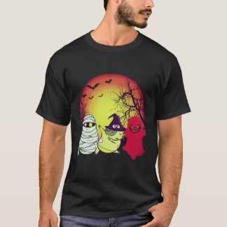 33 Halloween-Kürbis mit Meerschweinchen T-Shirt