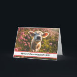 33. Happy Birthday Niedlich und Funny Cow Card Feiertagskarte<br><div class="desc">33 Jahre alt werden und gut aussehen! Ein niedliches Kalb mit einem lieblichen Gesichtsausdruck fragt sich,  wie alt sie wirklich sind!</div>