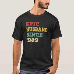 33. Hochzeitstag für seinen epischen Ehemänner Sin T-Shirt