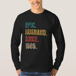 33 Hochzeitstag für seinen epischen Mann seit T-Shirt