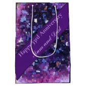 33. Hochzeitstag Mittlere Geschenktüte (Rückseite)