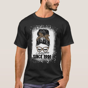 33 Jahre Phantastisch seit 1990 Leopard 33. Geburt T-Shirt