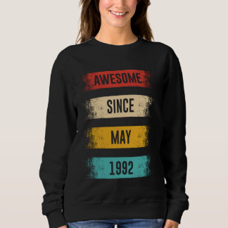33 Jahre Phantastisch seit Mai 1992 33. Geburtstag Sweatshirt