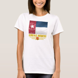 33. North Carolina-Infanterie T-Shirt