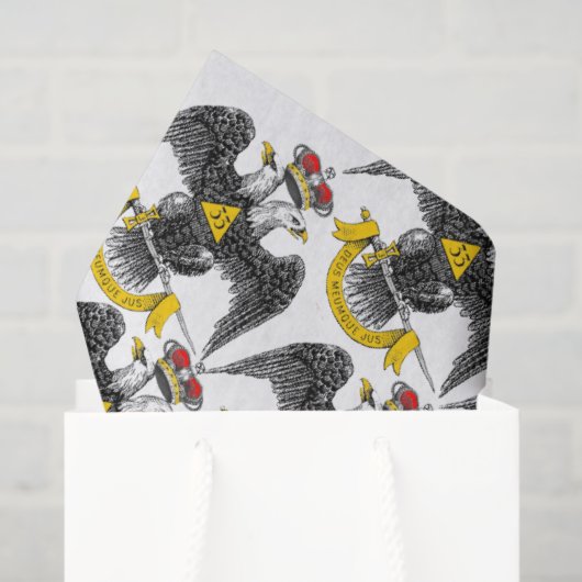 33° Northern Scottish Rite Seidenpapier (Geschenktüte)