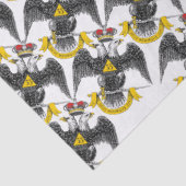 33° Northern Scottish Rite Seidenpapier (Detail)