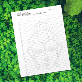 33x3 Manifestationsmethode, Anziehungsgesetz Notizblock