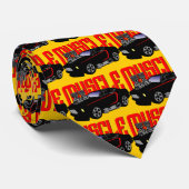 341 Cartoon Muskelwagen Krawatte (Gerollt)