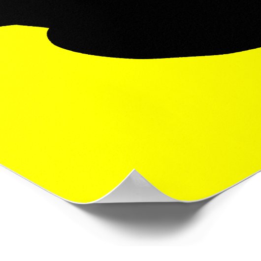 341 Cartoon Muskelwagen Poster (Ecke)