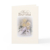 3429 Taufschuhe für Kinder Gelbe Rosen