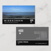 343 mit großem Bildschirm - Severn Mündung bei Visitenkarte (Vorne/Hinten)