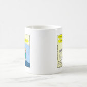348 nicht mehr ein hypochondrischer FarbCartoon Kaffeetasse (Mittel)