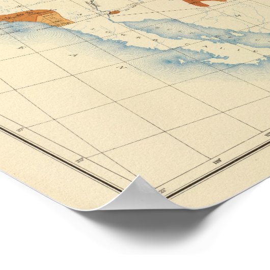 34 Anteil religiöser Bezeichnungen 1890 Poster (Ecke)