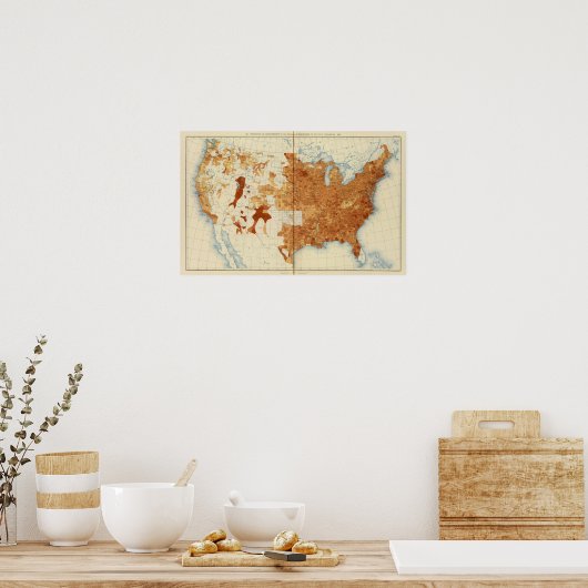 34 Anteil religiöser Bezeichnungen 1890 Poster (Küche)