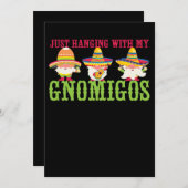 34.Cinco de Mayo nur mit meinem Gnomigos Gno Save The Date (Vorne/Hinten)