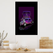 34 Coupé mit fünf Fenstern Poster (Küche)