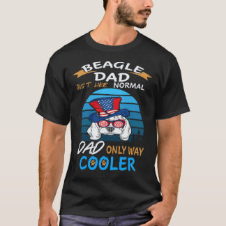 34 Dad - Beagle Dad Kühler Beagle T-Shirt