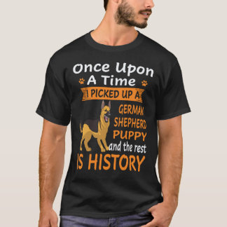34 Einmal nahm ich einen Deutschen Schäferhund auf T-Shirt
