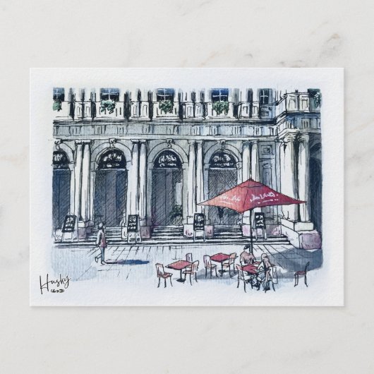 34 : Elizabeth Street Postkarte (Vorderseite)