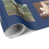 34 FOTO COLLAGE Geschenkwrap - Farbe ändern Geschenkpapier (Rolleneckpunkt)