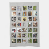 34 FOTO COLLAGE KANN FARBEN - JEDEN FALL AUSLÖSEN GESCHIRRTUCH (Vertikal)